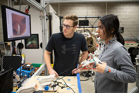 See inside the biomedical lab