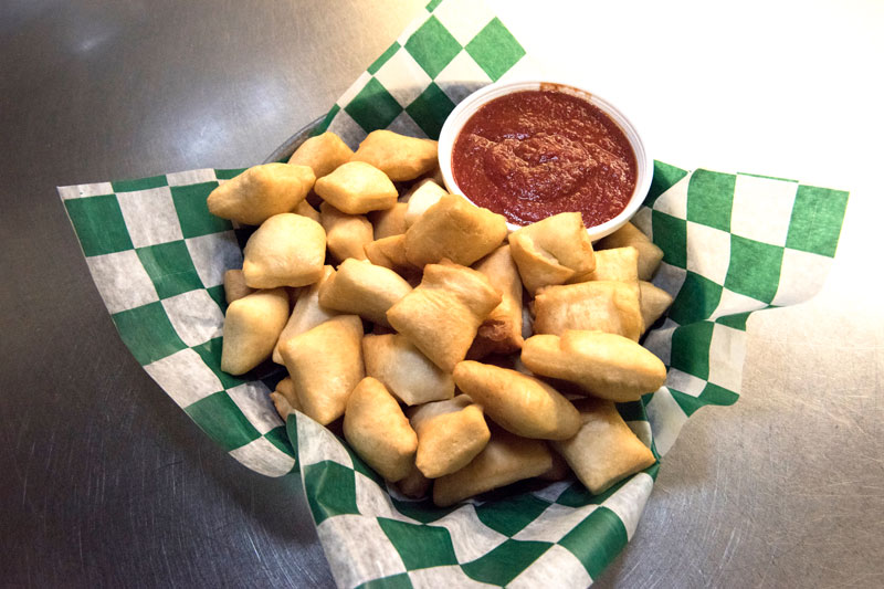 Basket of beer nuggets
