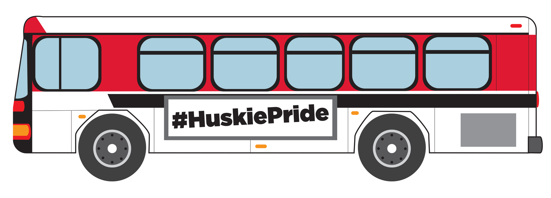 Huskie Bus graphic